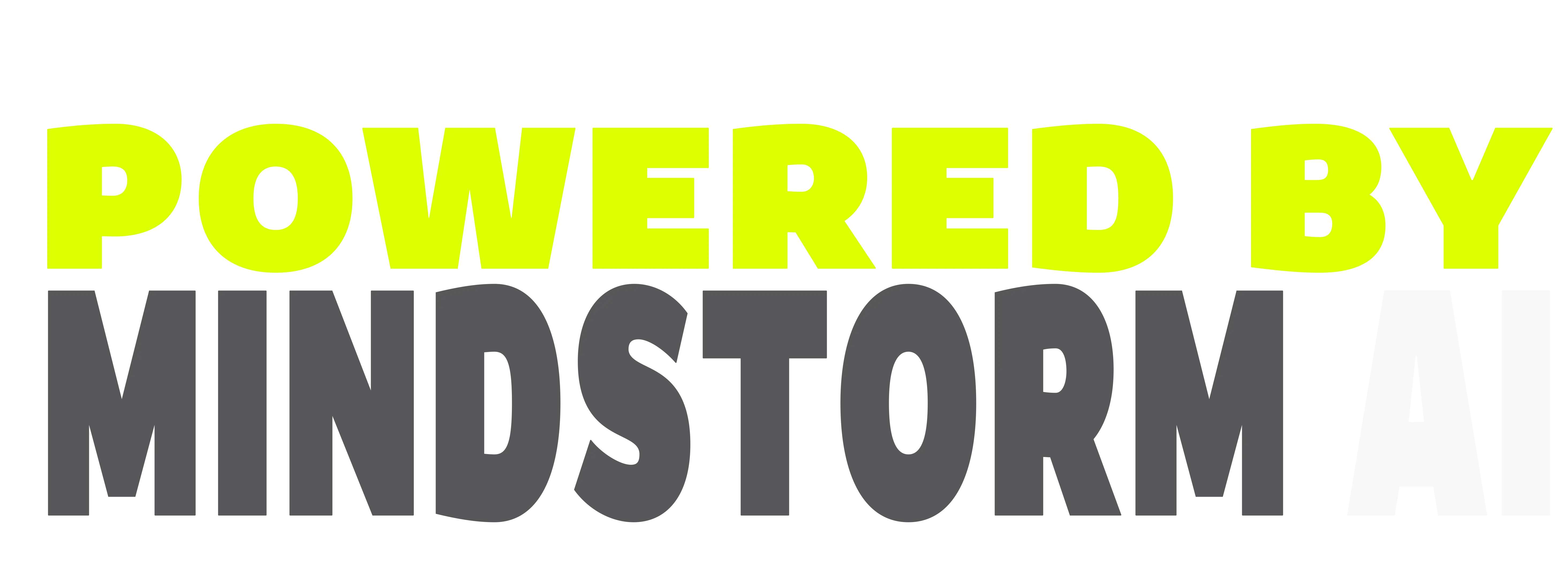 Powered by Mindstorm AI